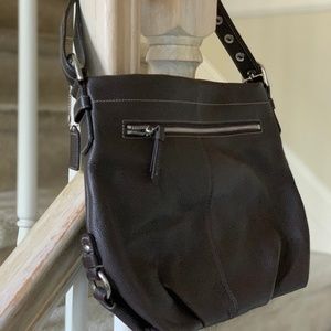 VINTAGE COACH PURSE - BLACK